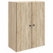 Vegghengt skap Sonoma eik 66 x 34,5 x 90 cm Konstruert tre