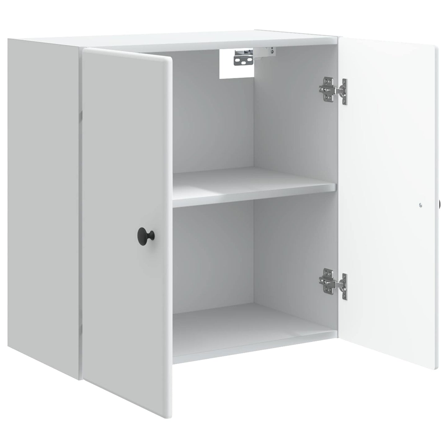 Vegghengt skap Hvit 59 x 31 x 60 cm Konstruert tre