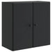 Vegghengt skap Svart 59 x 31 x 60 cm Konstruert tre
