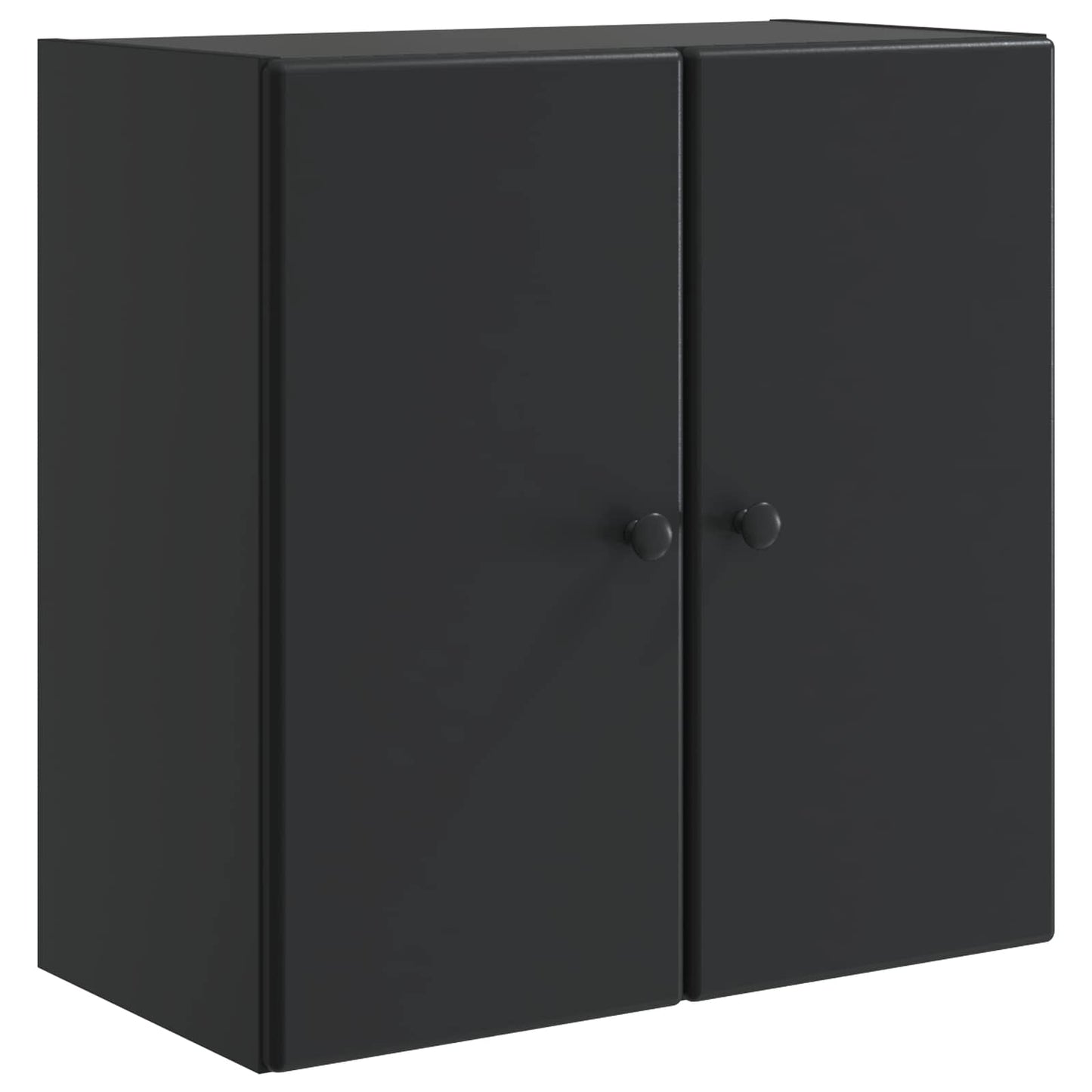 Vegghengt skap Svart 59 x 31 x 60 cm Konstruert tre