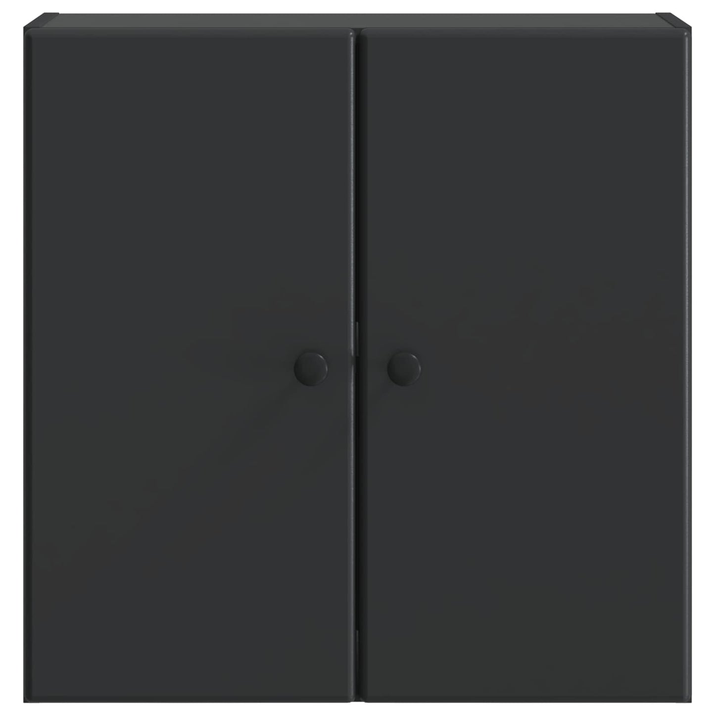 Vegghengt skap Svart 59 x 31 x 60 cm Konstruert tre