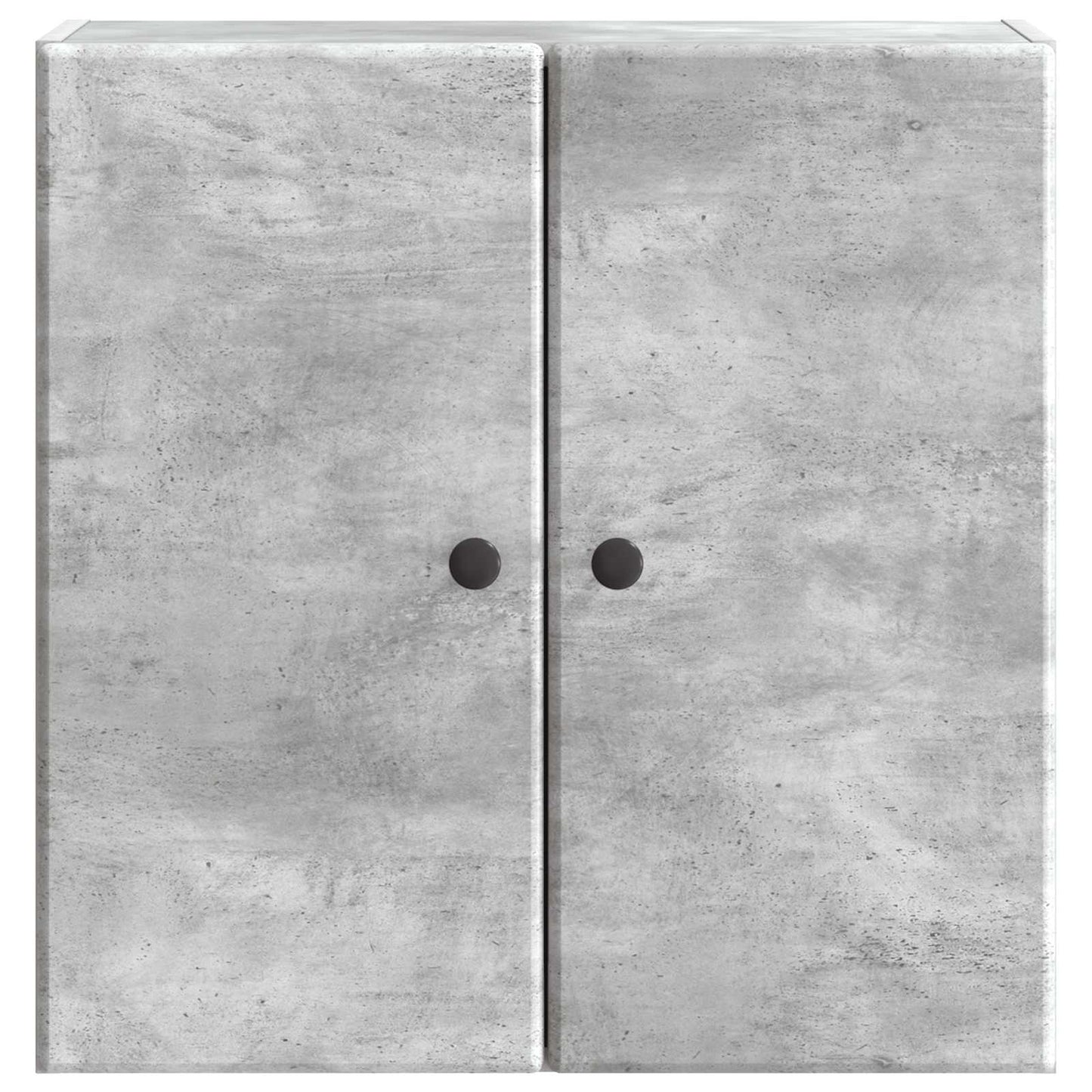 Vegghengt skap Betonggrå 59 x 31 x 60 cm Konstruert tre