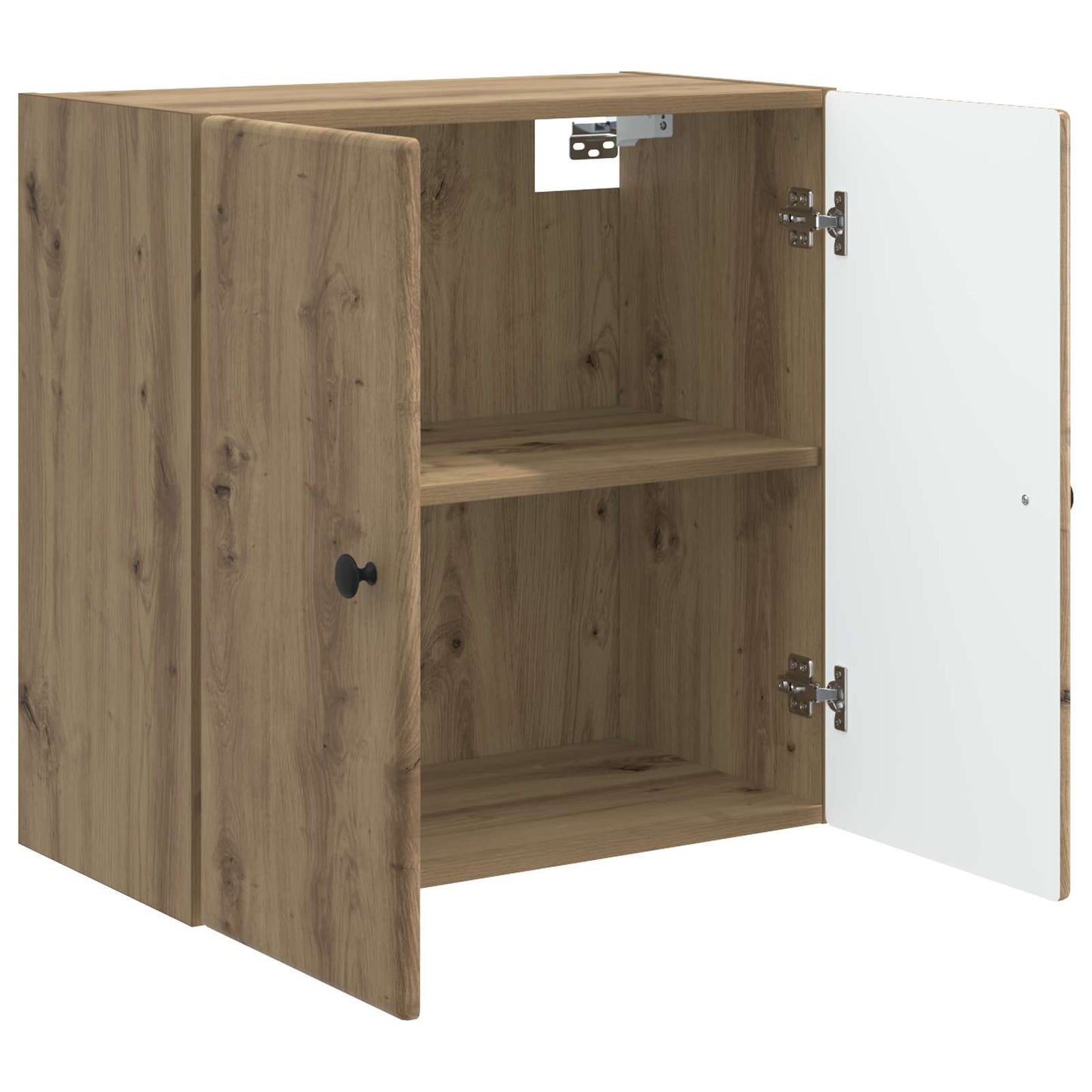 Vegghengt skap 59 x 31 x 60 cm Konstruert tre Artisan eik