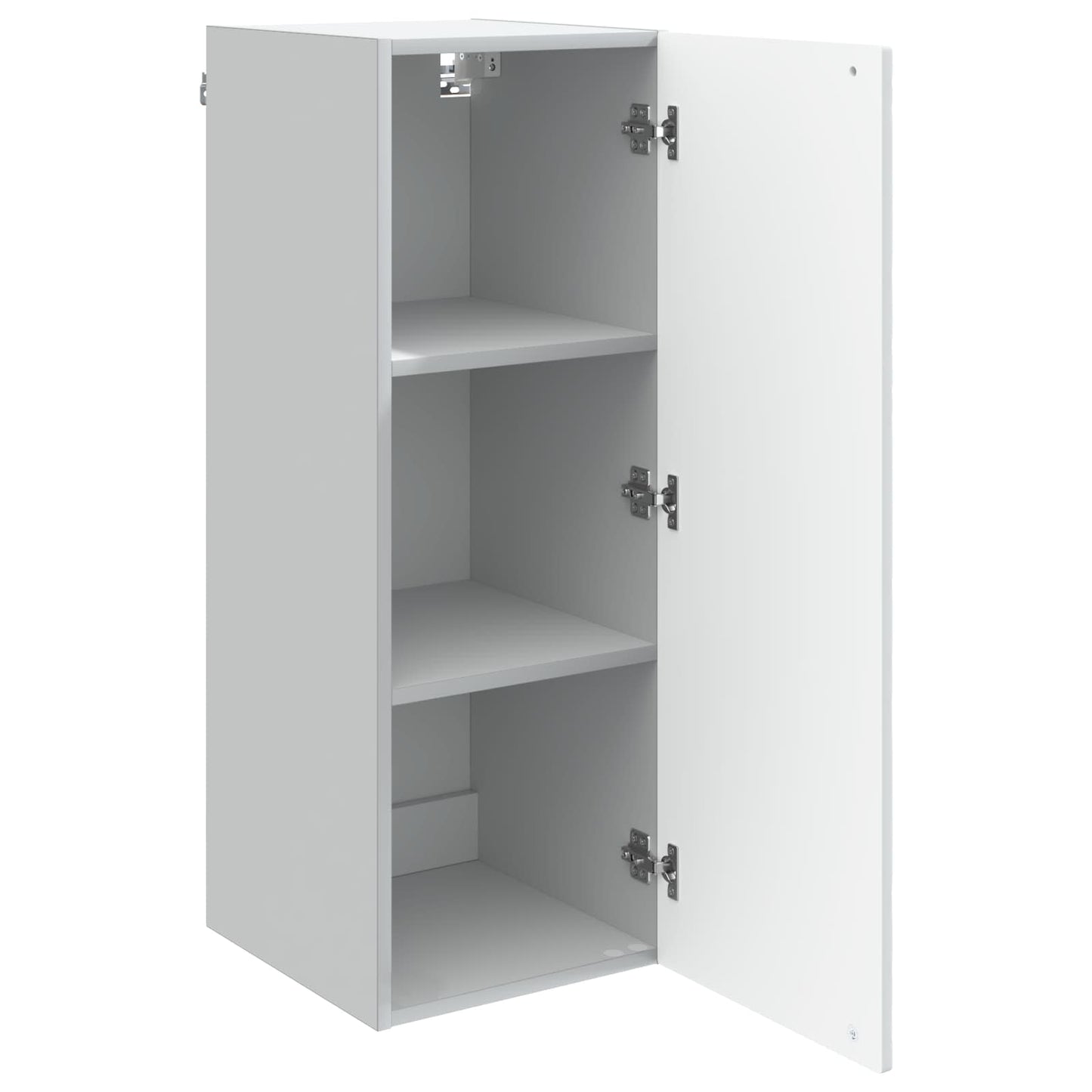 Vegghengt skap Hvit 33 x 34,5 x 90 cm Konstruert tre