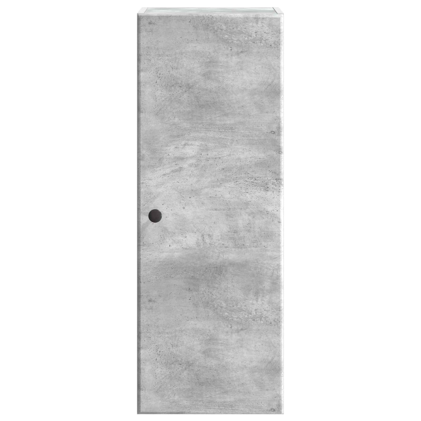 Vegghengt skap Betonggrå 33 x 34,5 x 90 cm Konstruert tre