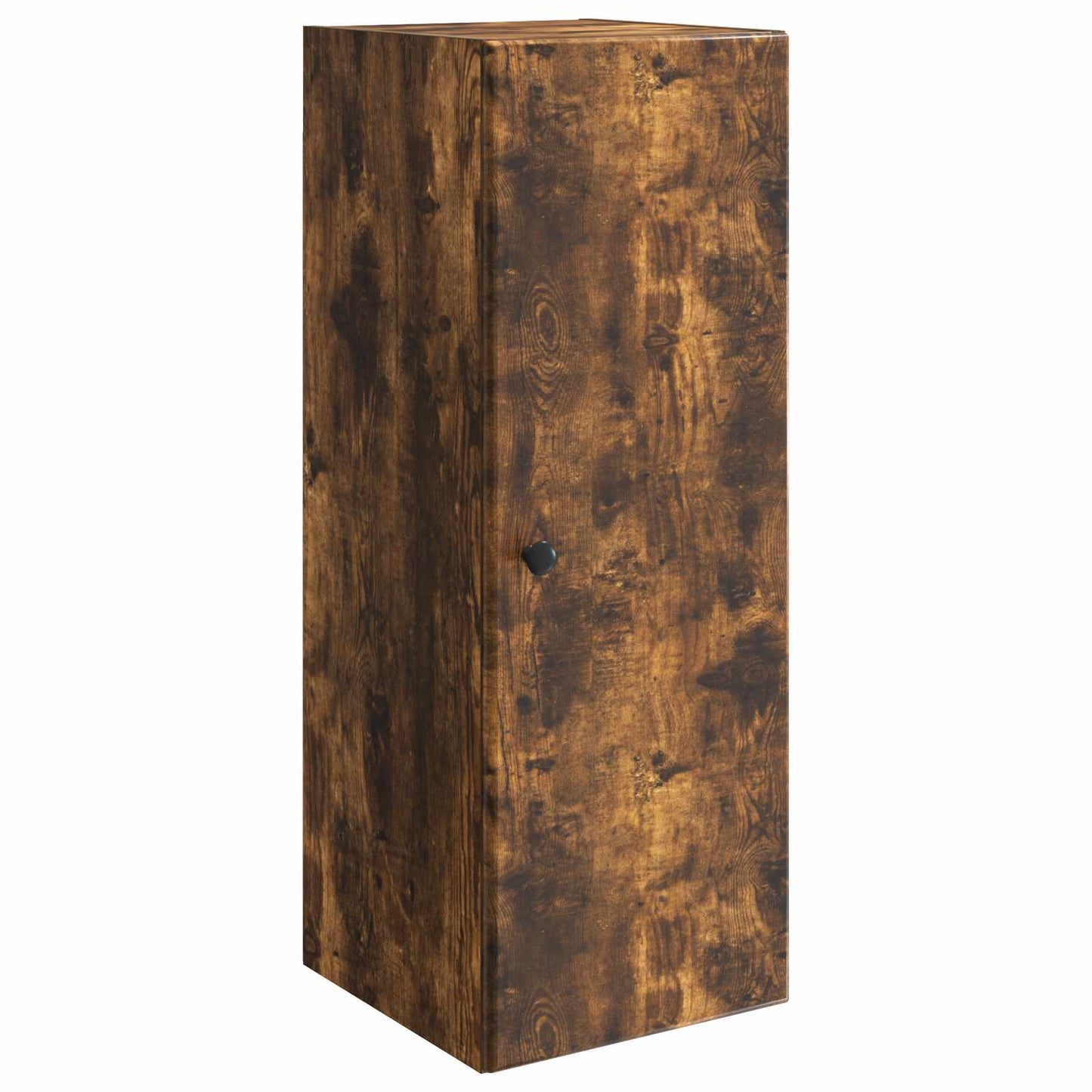 Vegghengt skap Røkt Eik 33 x 34,5 x 90 cm Konstruert tre