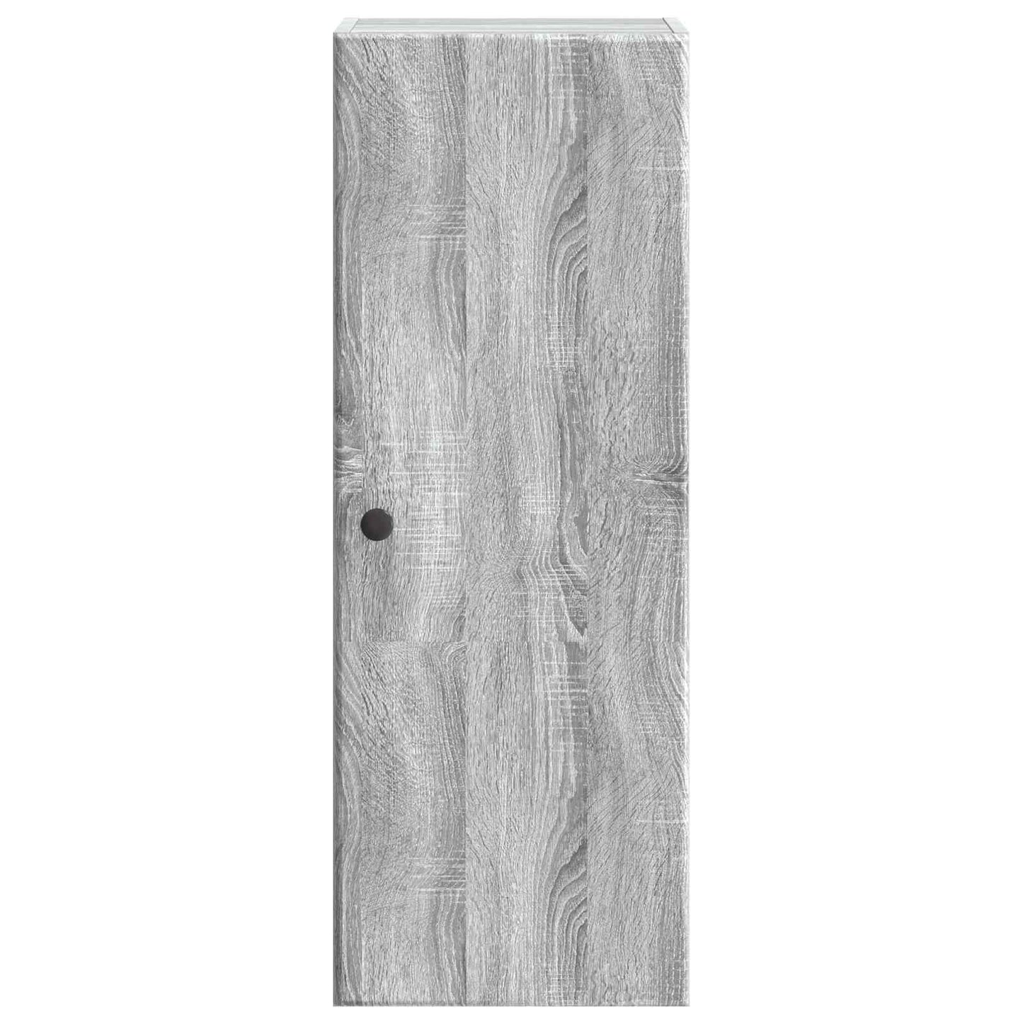 Vegghengt skap Grå Sonoma 33 x 34,5 x 90 cm Konstruert tre