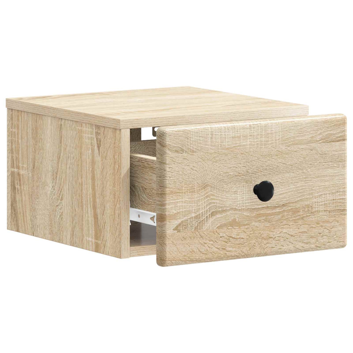 Vegghengt Nattbord Sonoma eik 34,5 x 33 x 20 cm Konstruert tre