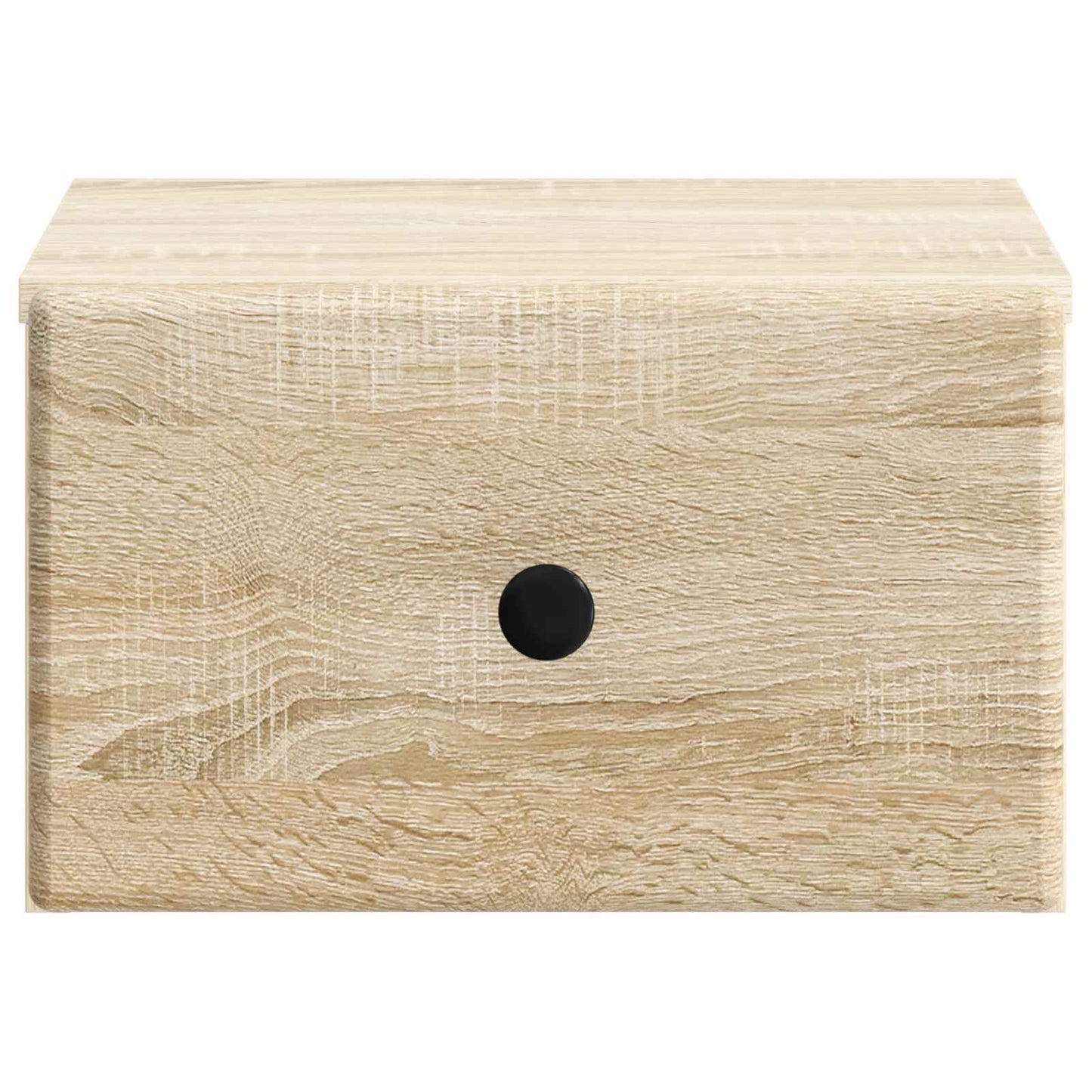 Vegghengt Nattbord Sonoma eik 34,5 x 33 x 20 cm Konstruert tre