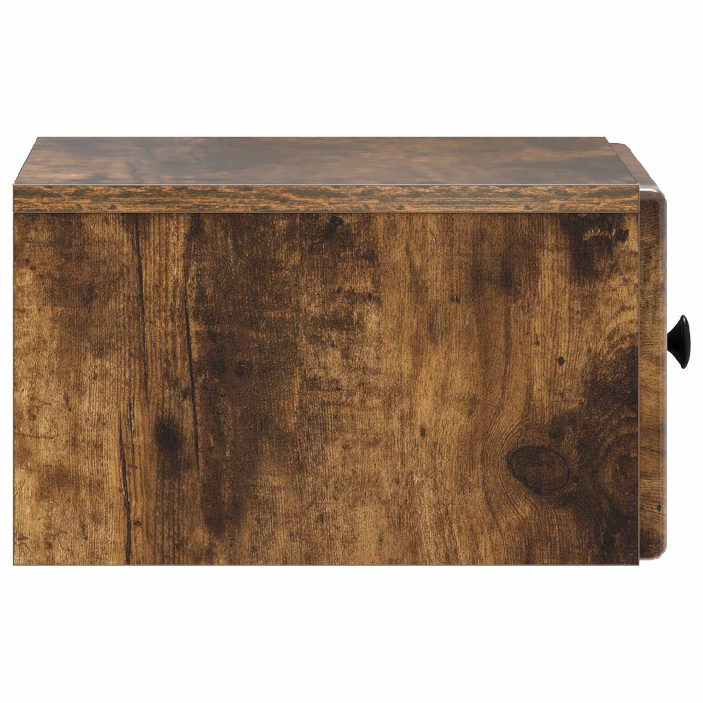 Vegghengt Nattbord Røkt Eik 34,5 x 33 x 20 cm Konstruert tre