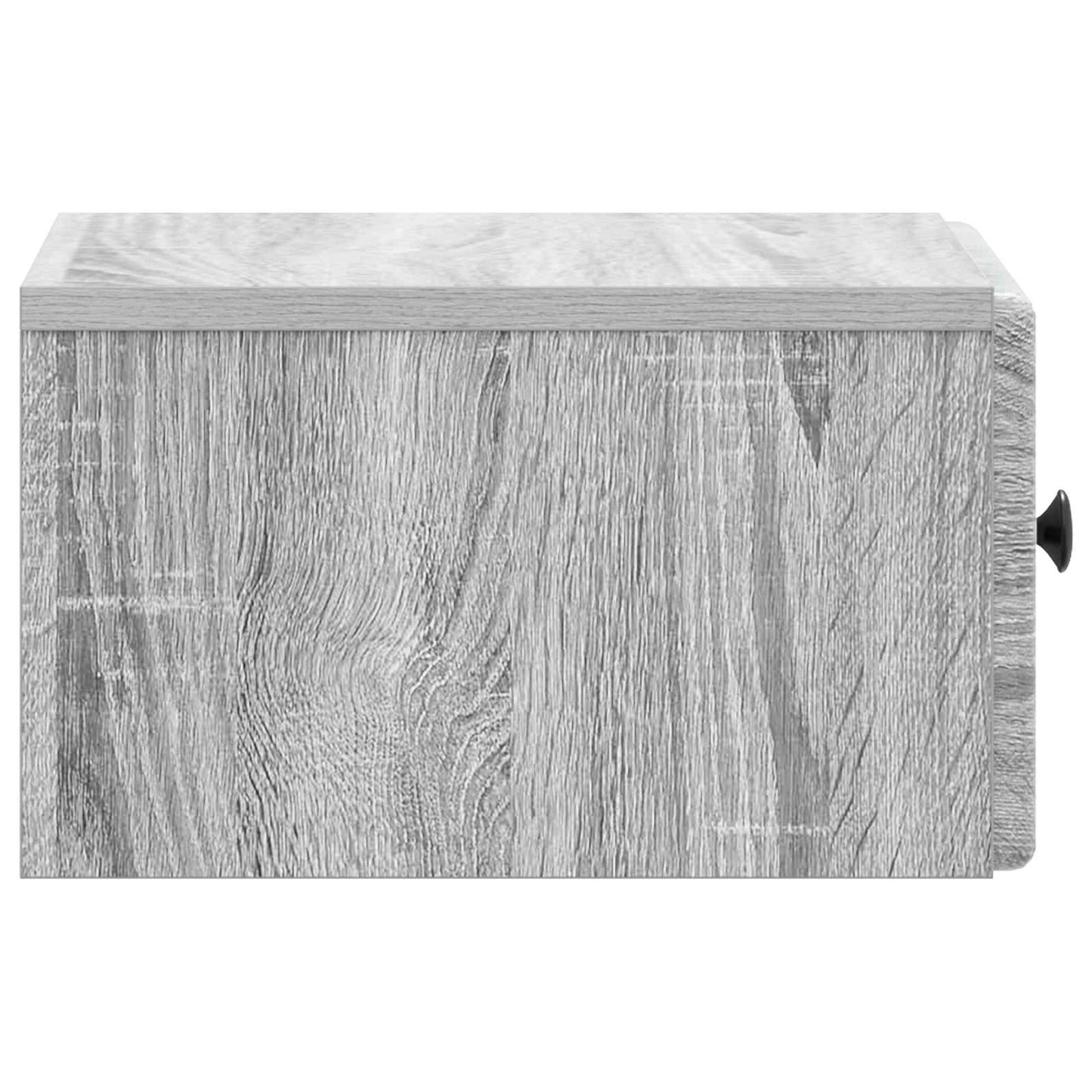 Vegghengt Nattbord Grå sonoma 34,5 x 33 x 20 cm Konstruert tre