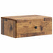 Vegghengt Nattbord Gammelt tre 49 x 34,5 x 20 cm Konstruert tre