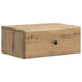 Vegghengt Nattbord Artisan eik 49 x 34,5 x 20 cm Konstruert tre