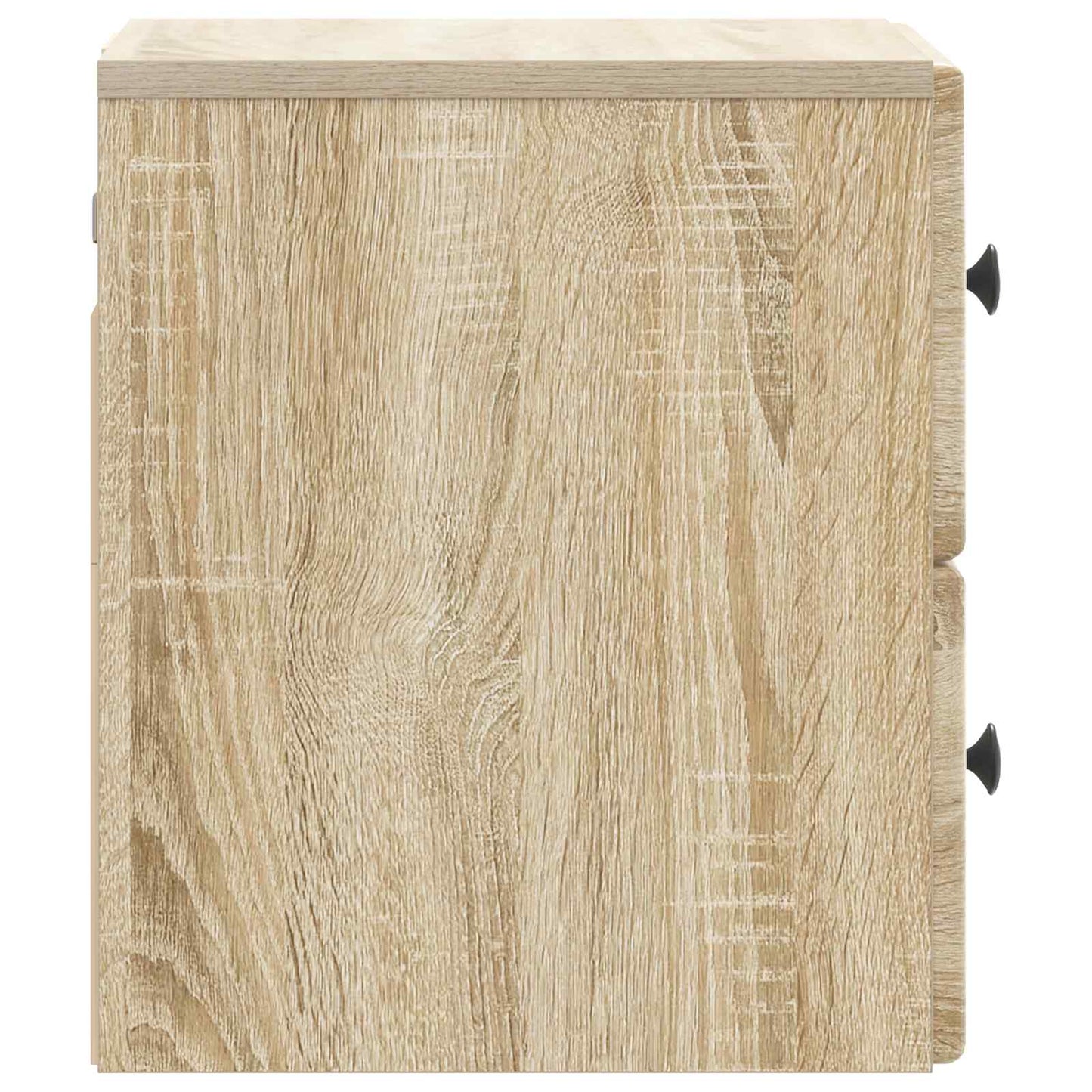 Vegghengt Nattbord Sonoma eik 34,5 x 33 x 40 cm Konstruert tre