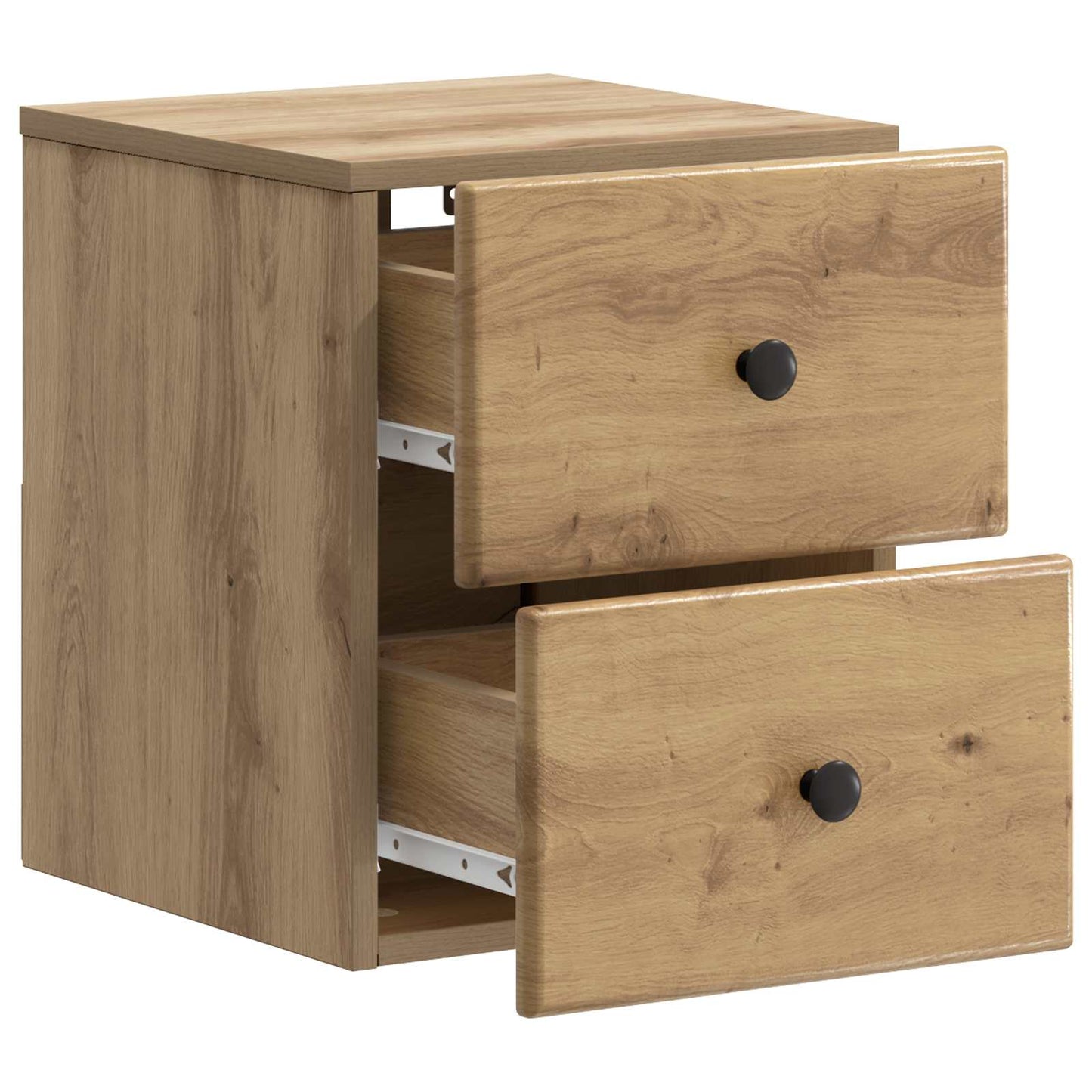 Vegghengt Nattbord Artisan eik 34,5 x 33 x 40 cm Konstruert tre