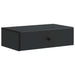 Vegghengt Sidebord Svart 59 x 34,5 x 17 cm Konstruert tre