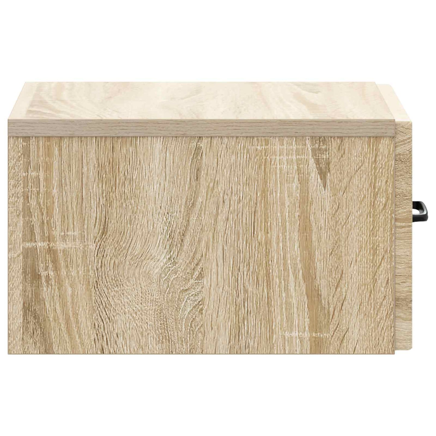 Vegghengt Sidebord Sonoma eik 59 x 34,5 x 17 cm Konstruert tre