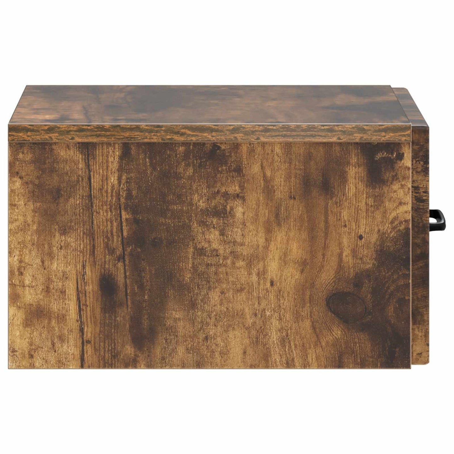 Vegghengt Sidebord Røkt Eik 59 x 34,5 x 17 cm Konstruert tre