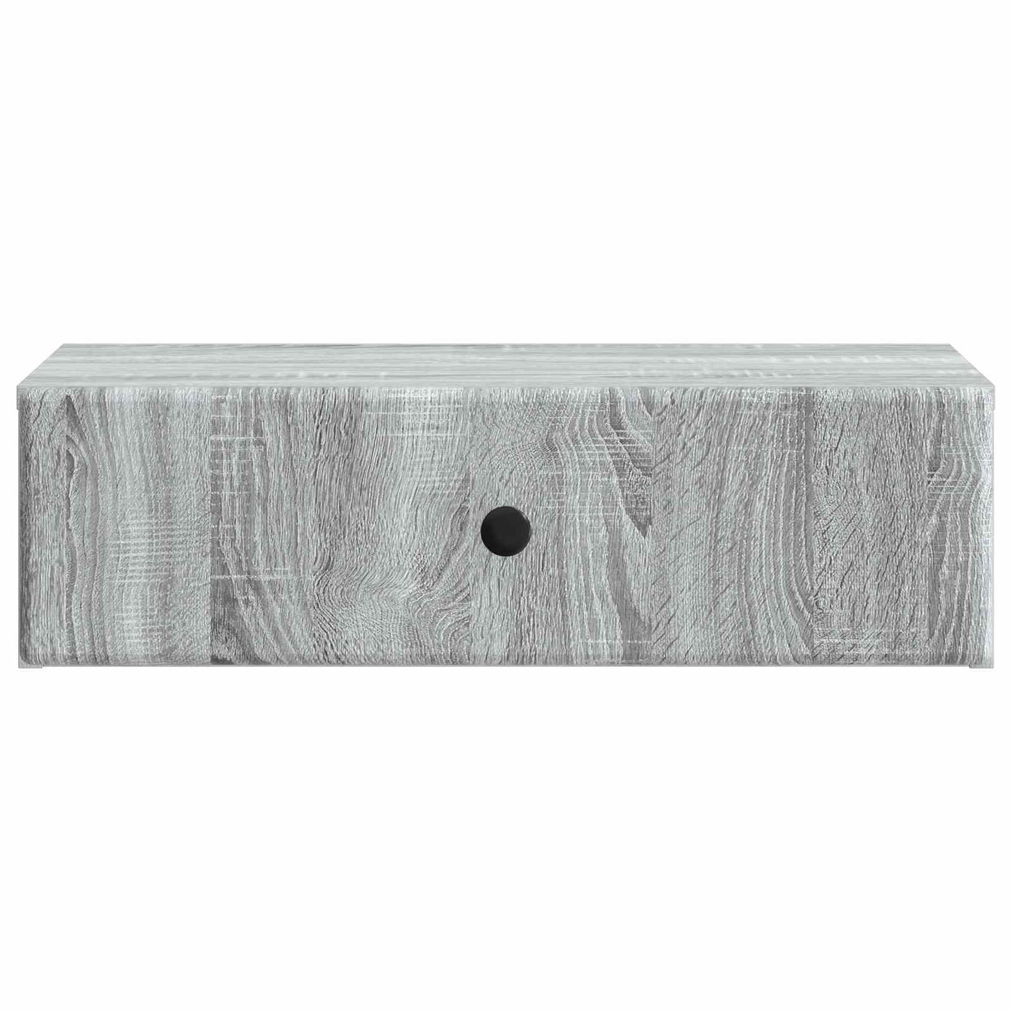 Vegghengt Sidebord Grå sonoma 59 x 34,5 x 17 cm Konstruert tre