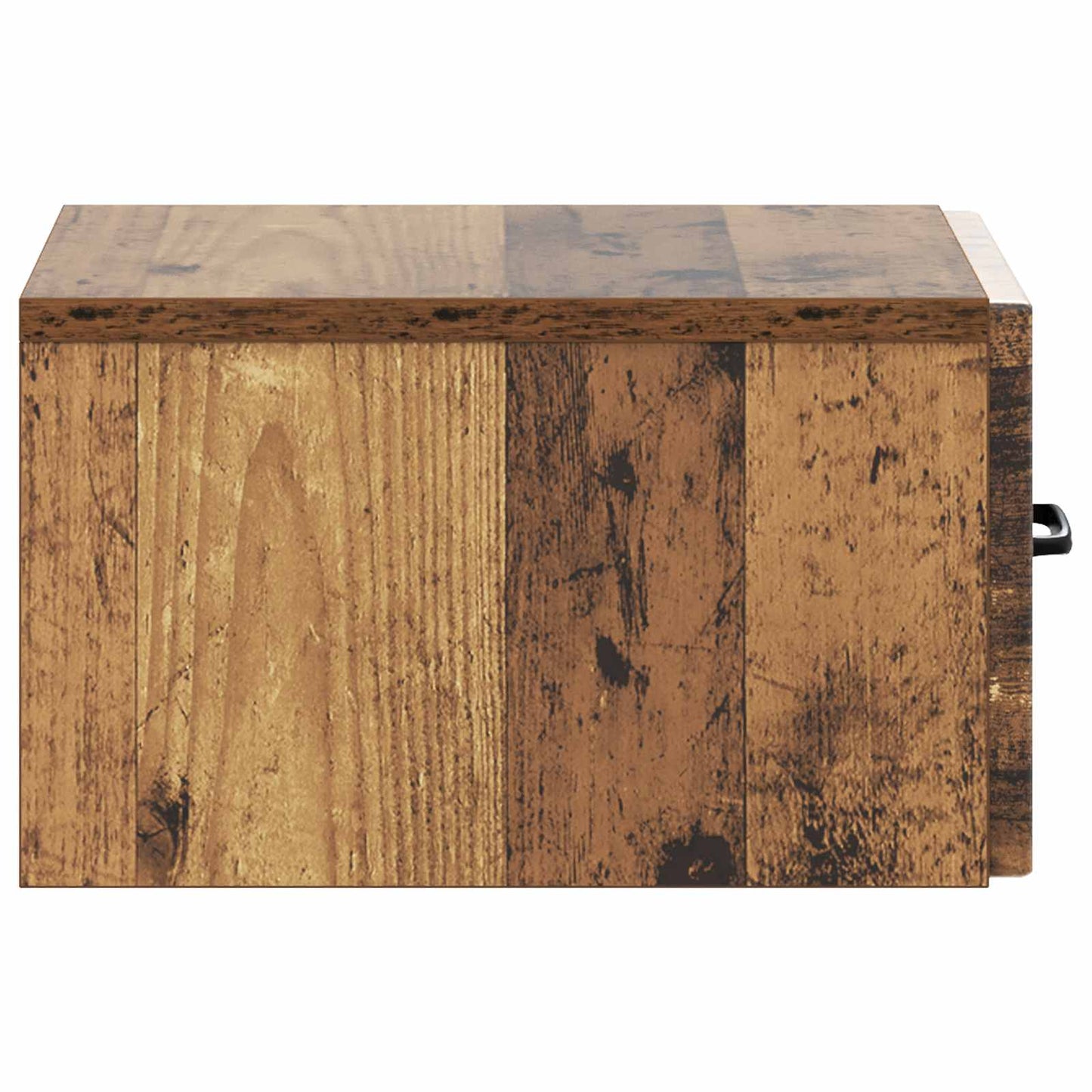 Vegghengt Sidebord Gammelt tre 59 x 34,5 x 17 cm Konstruert tre
