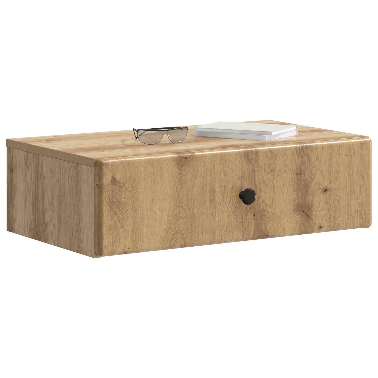 Vegghengt Sidebord 59 x 34,5 x 17 cm Konstruert tre Artisan eik