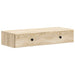 Vegghengt Sidebord Sonoma eik 87,5 x 34,5 x 17 cm