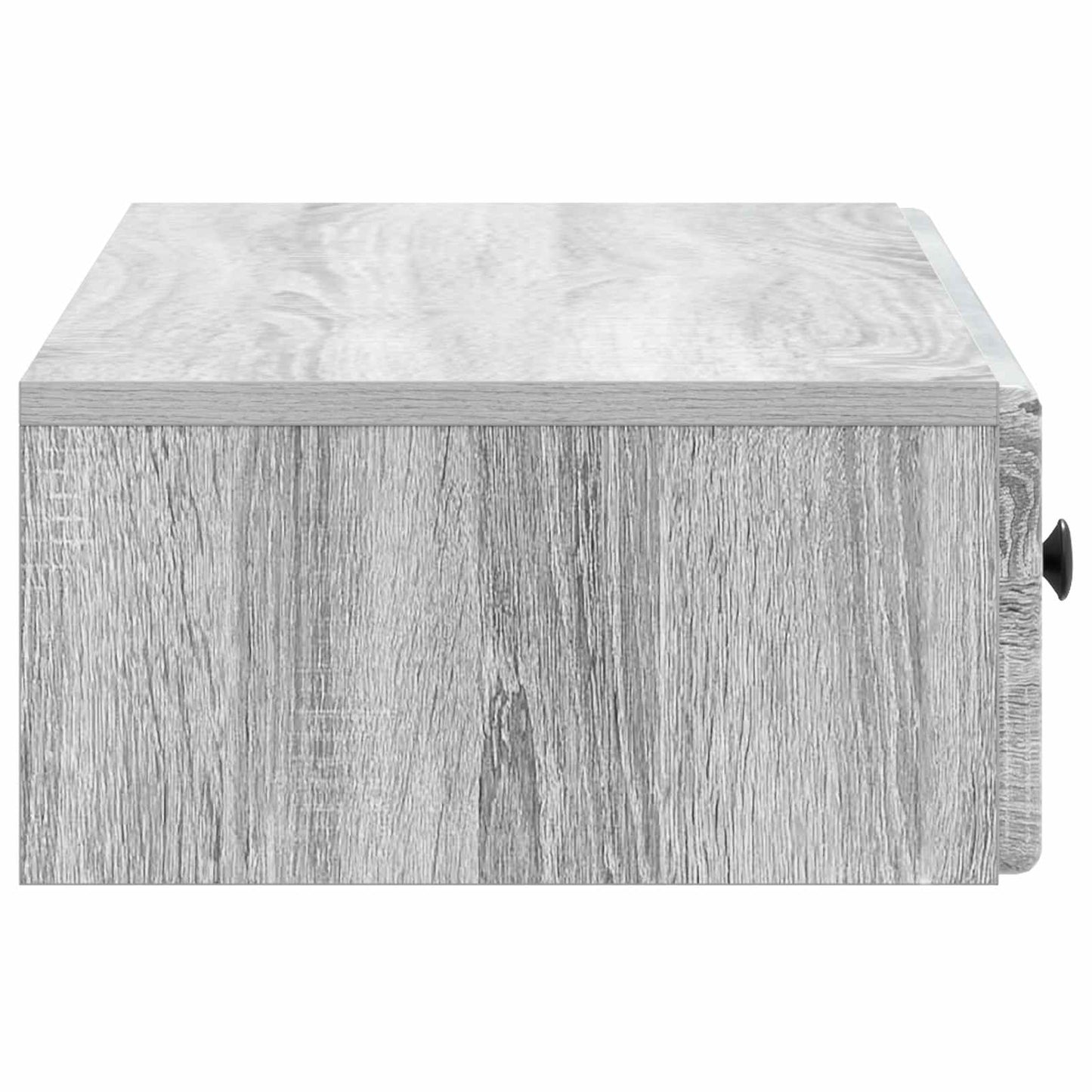 Vegghengt Sidebord Grå sonoma 87,5 x 34,5 x 17 cm