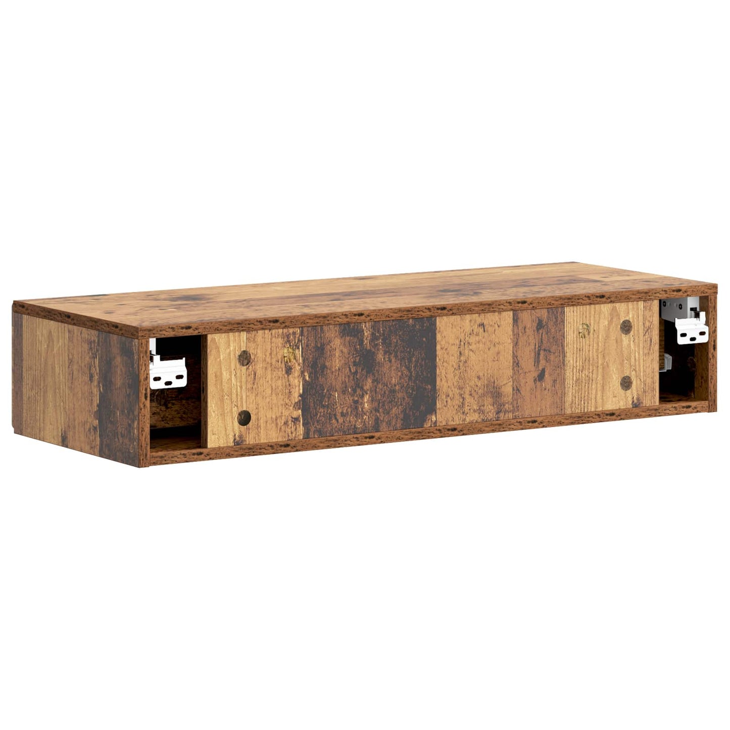 Vegghengt Sidebord Gammelt tre 87,5 x 34,5 x 17 cm