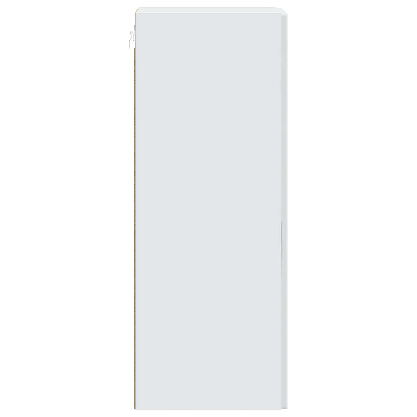 Vegghengt skap Hvit 66 x 34,5 x 90 cm Konstruert tre