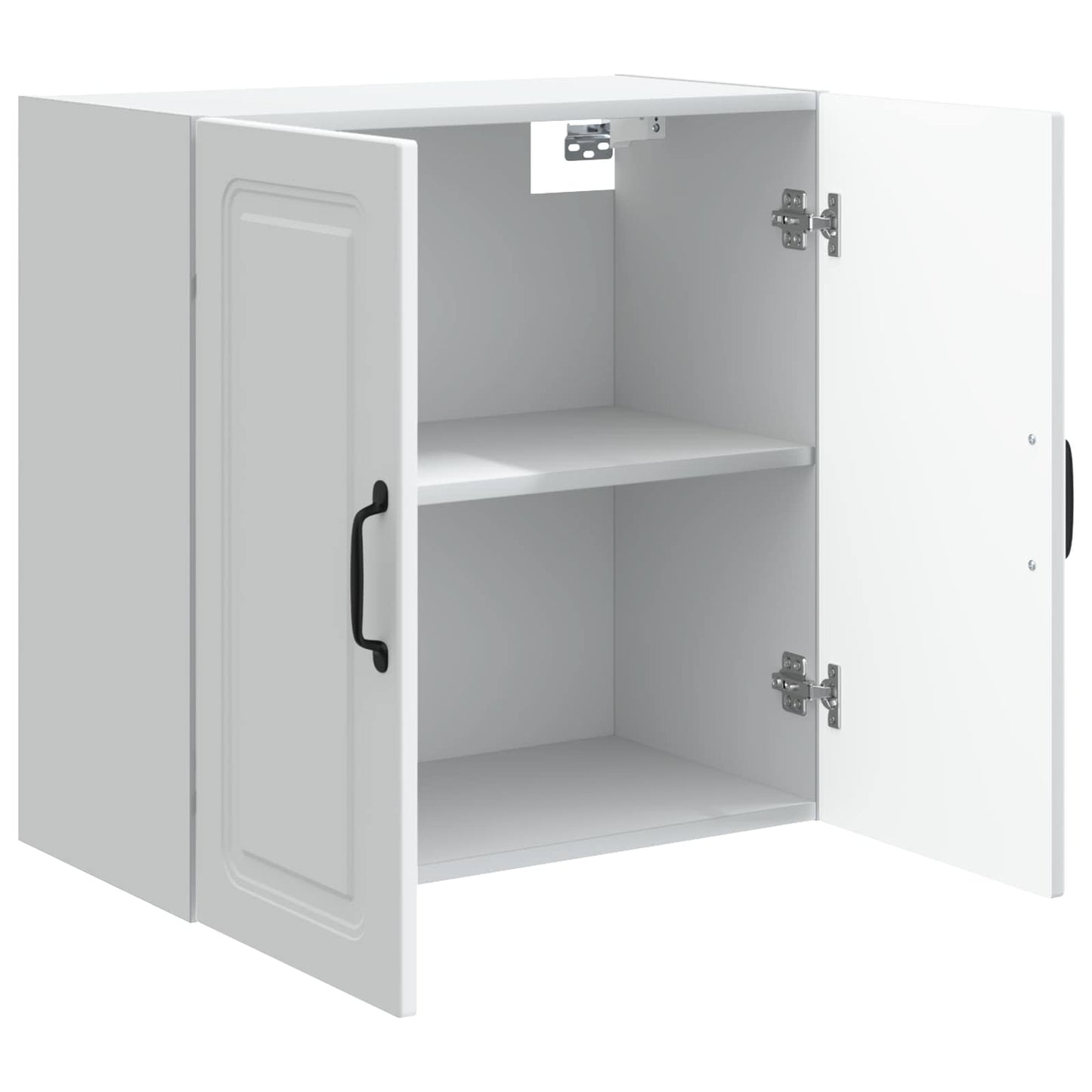 Vegghengt skap Hvit 59 x 31 x 60 cm Konstruert tre