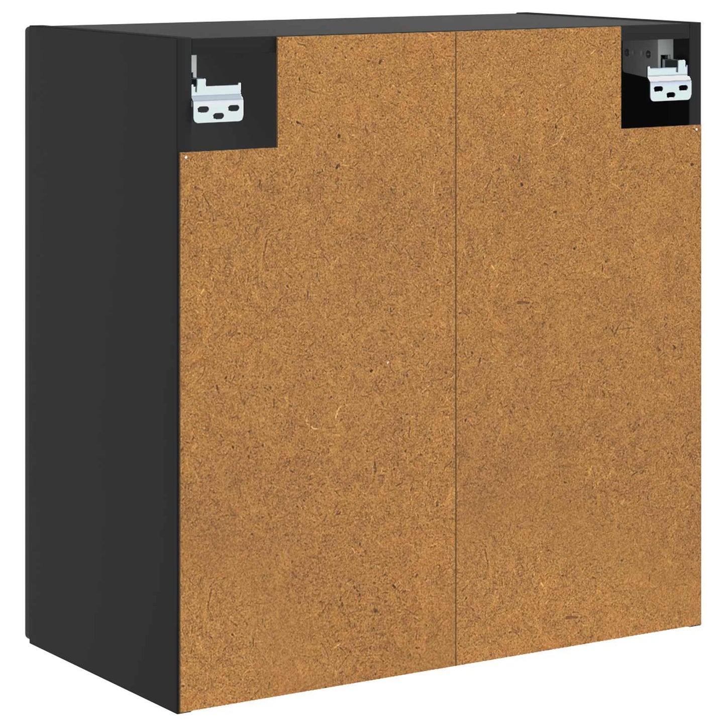 Vegghengt skap Svart 59 x 31 x 60 cm Konstruert tre