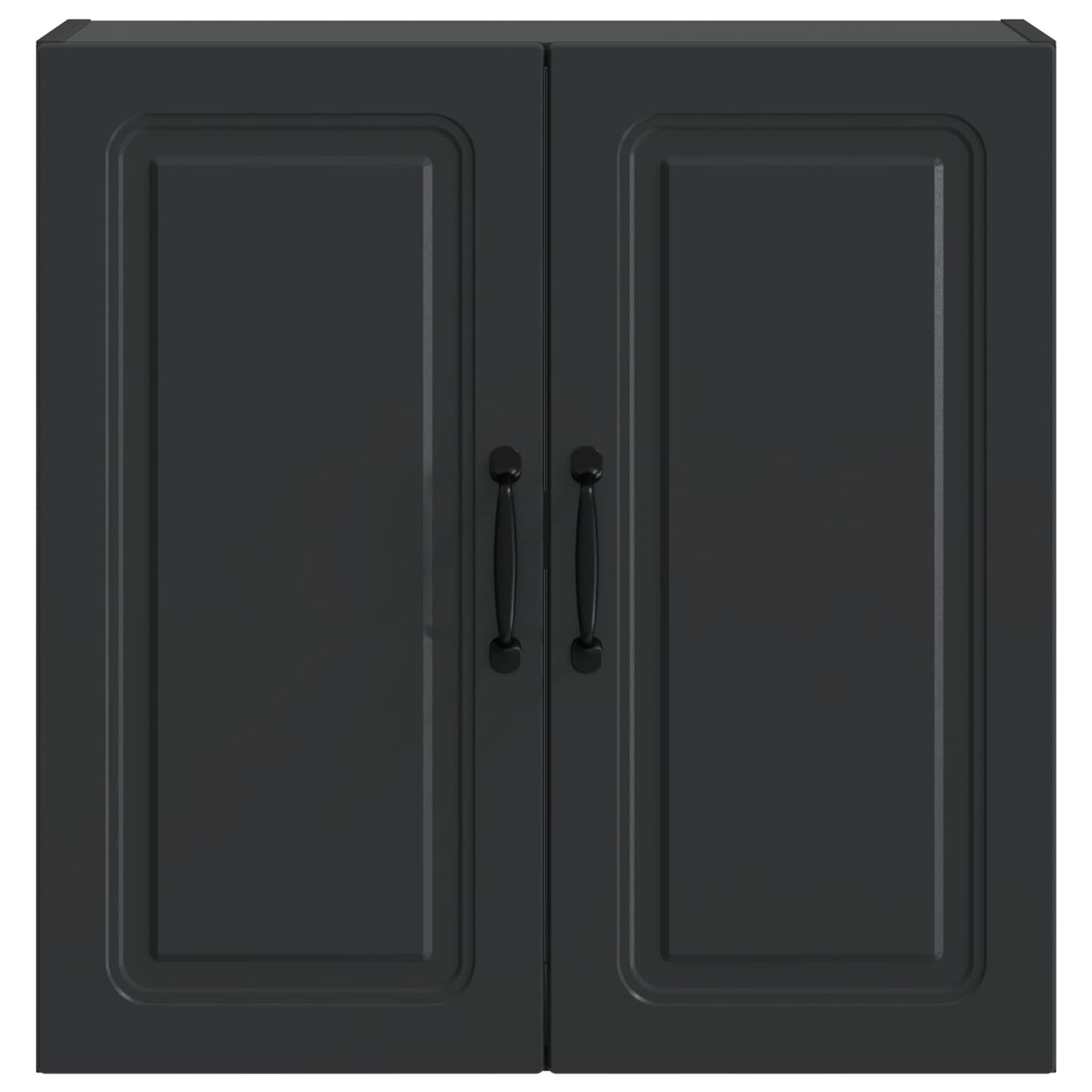Vegghengt skap Svart 59 x 31 x 60 cm Konstruert tre