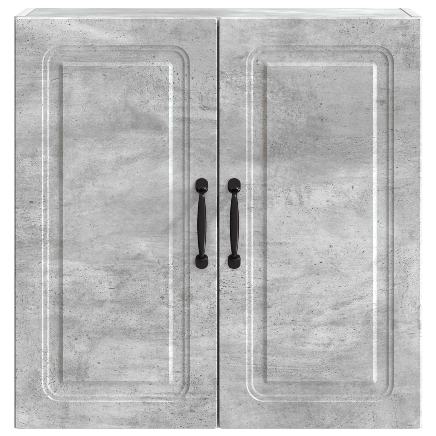 Vegghengt skap Betonggrå 59 x 31 x 60 cm Konstruert tre