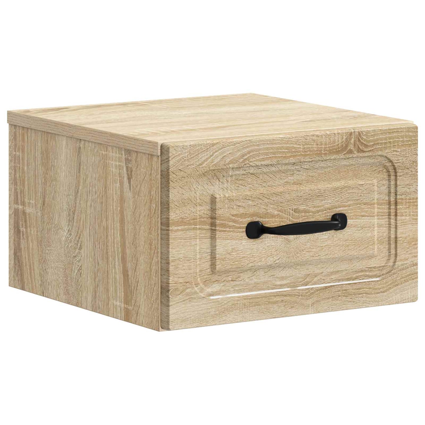 Vegghengt Nattbord Sonoma eik 34,5 x 33 x 20 cm Konstruert tre