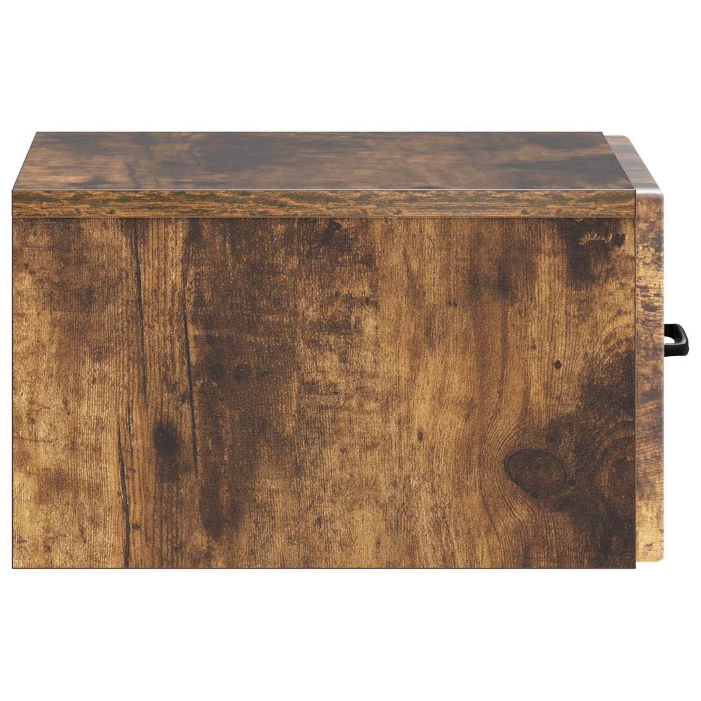 Vegghengt Nattbord Røkt Eik 34,5 x 33 x 20 cm Konstruert tre