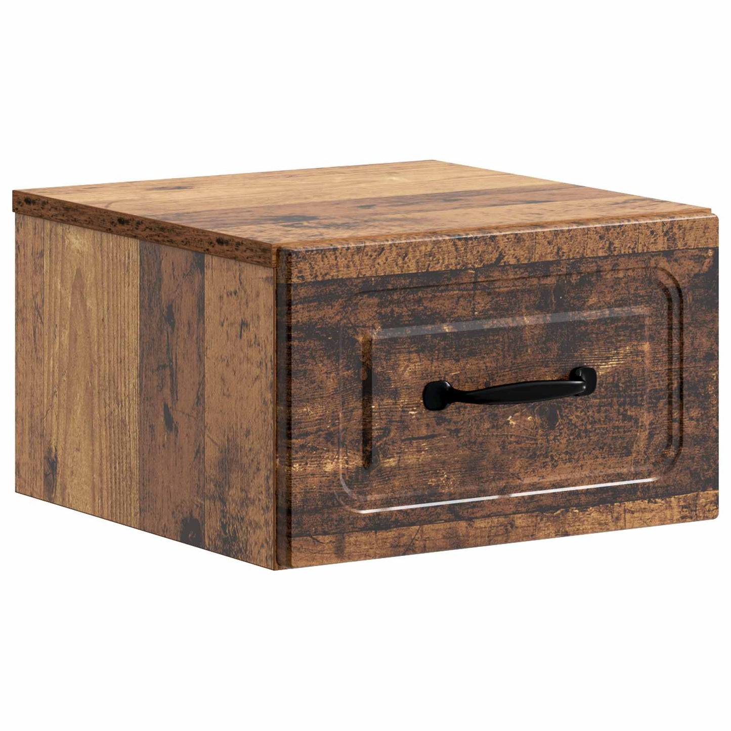 Vegghengt Nattbord Gammelt tre 34,5 x 33 x 20 cm Konstruert tre