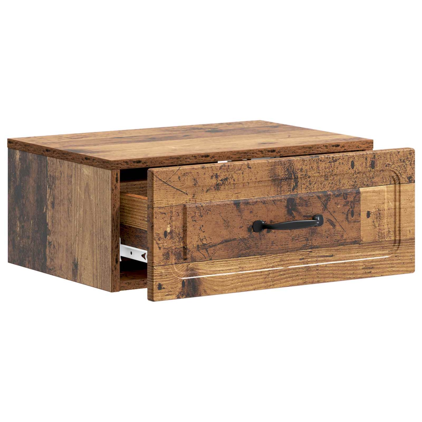 Vegghengt Nattbord Gammelt tre 49 x 34,5 x 20 cm Konstruert tre