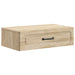 Vegghengt Sidebord Sonoma eik 59 x 34,5 x 17 cm Konstruert tre