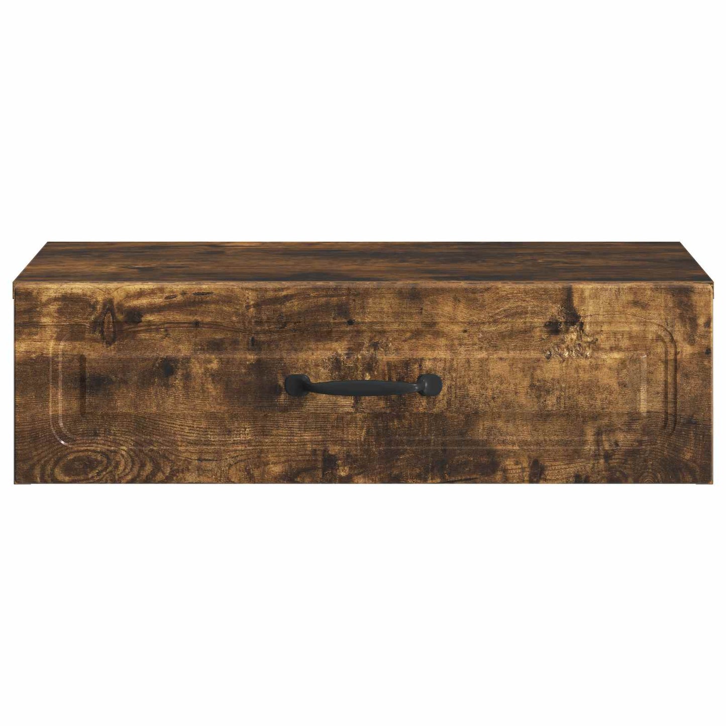 Vegghengt Sidebord Røkt Eik 59 x 34,5 x 17 cm Konstruert tre
