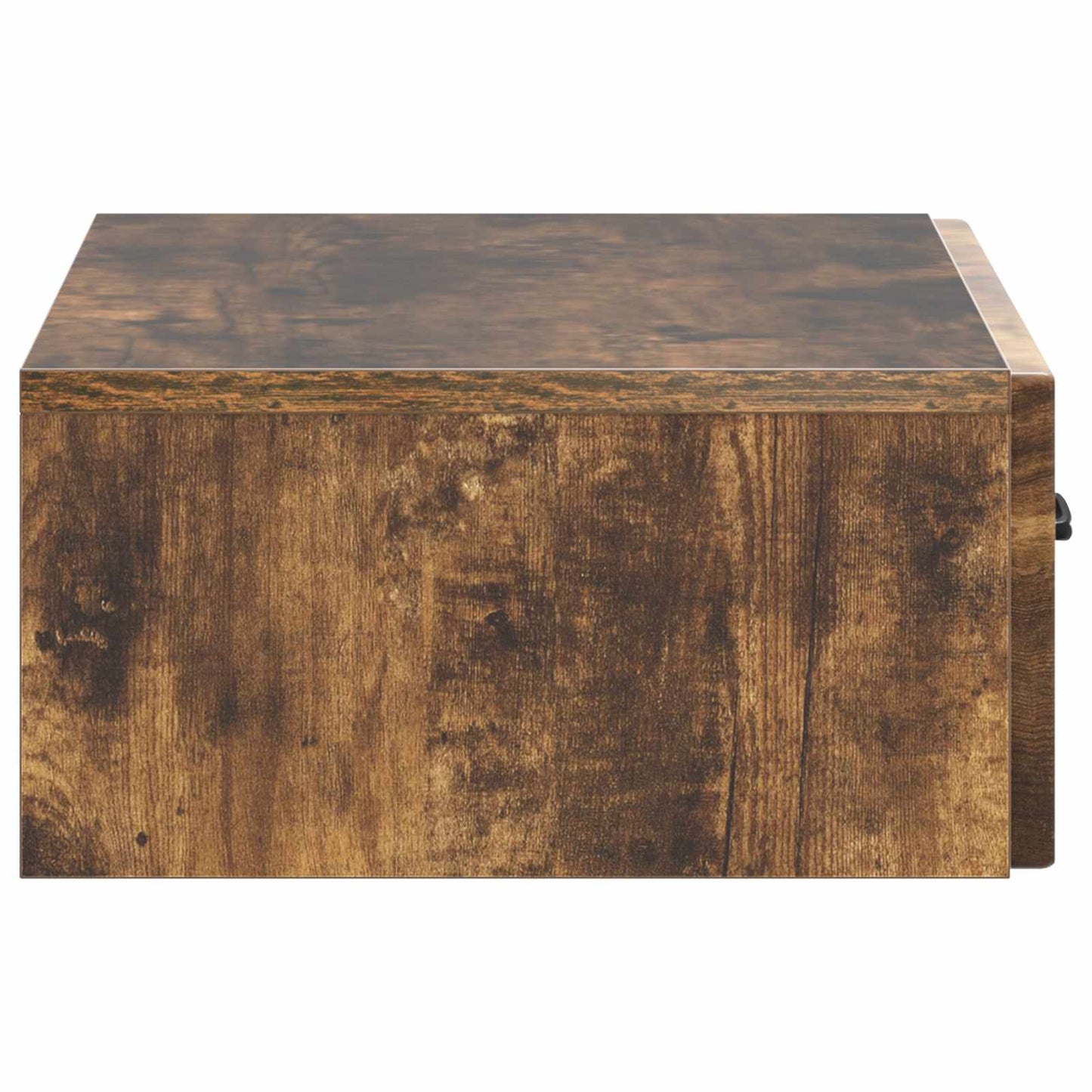 Vegghengt Sidebord Røkt Eik 59 x 34,5 x 17 cm Konstruert tre