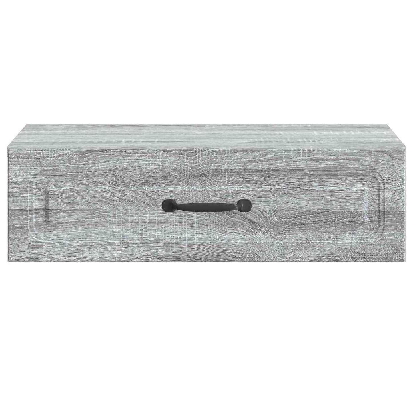 Vegghengt Sidebord Grå sonoma 59 x 34,5 x 17 cm Konstruert tre