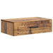Vegghengt Sidebord Gammelt tre 59 x 34,5 x 17 cm Konstruert tre