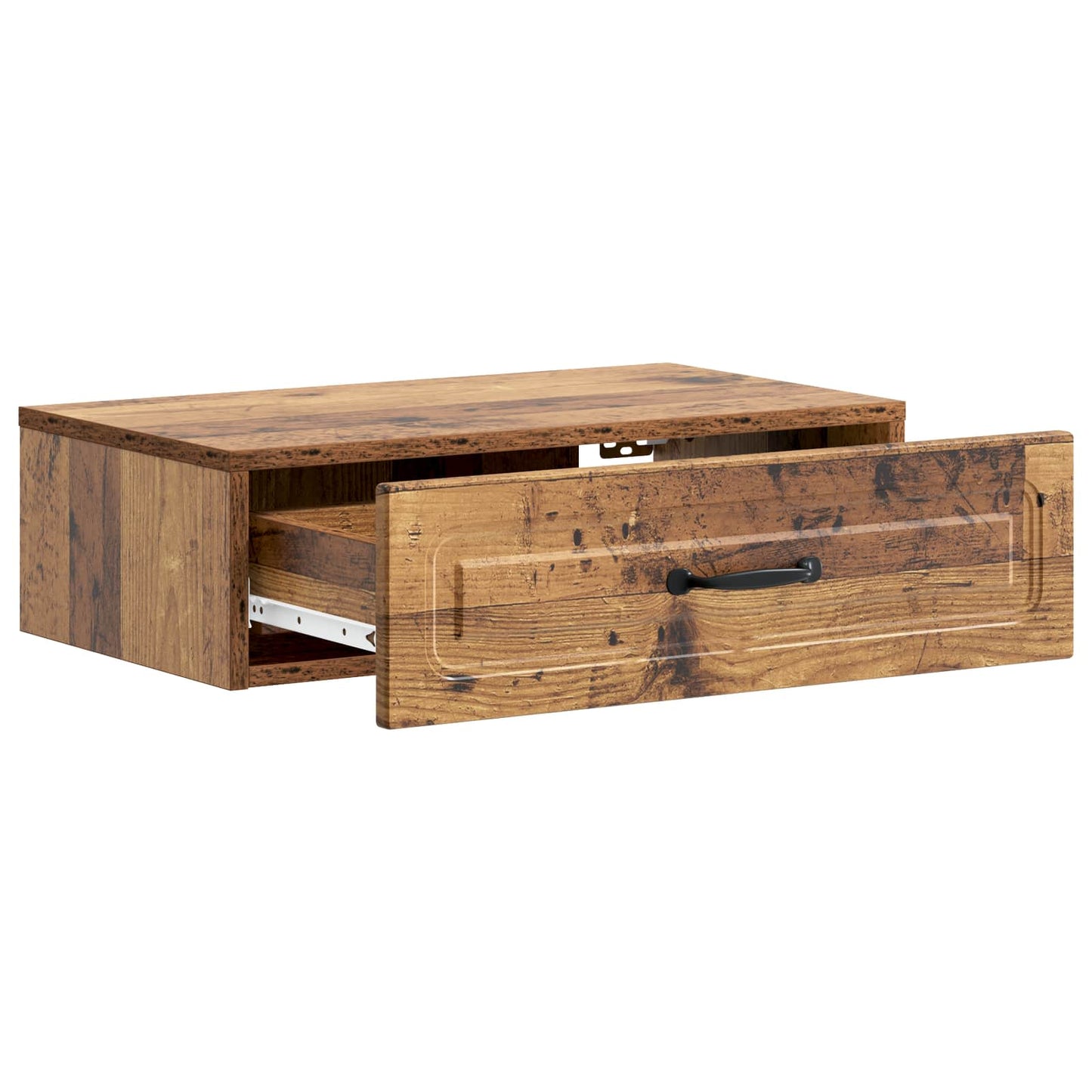 Vegghengt Sidebord Gammelt tre 59 x 34,5 x 17 cm Konstruert tre