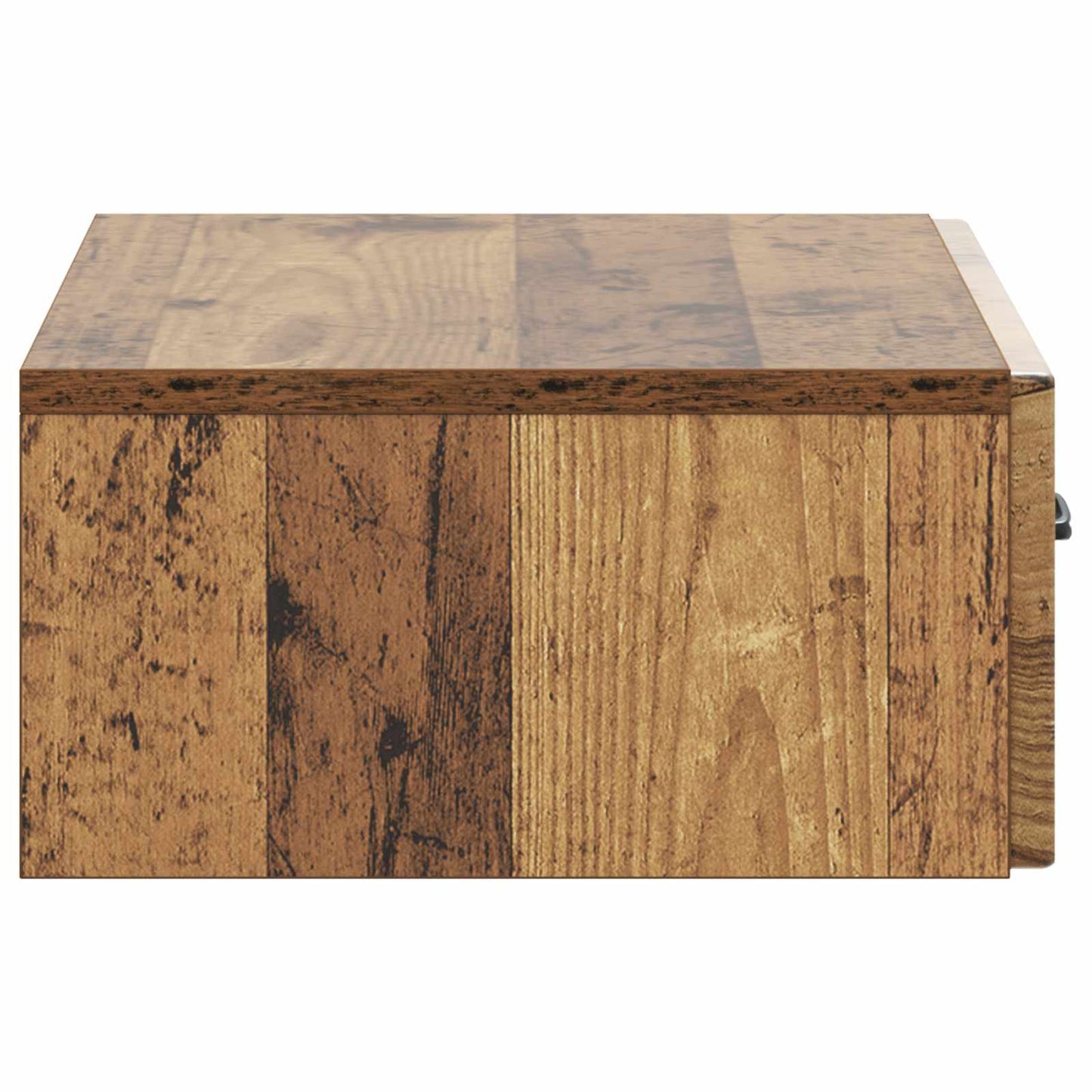 Vegghengt Sidebord Gammelt tre 59 x 34,5 x 17 cm Konstruert tre