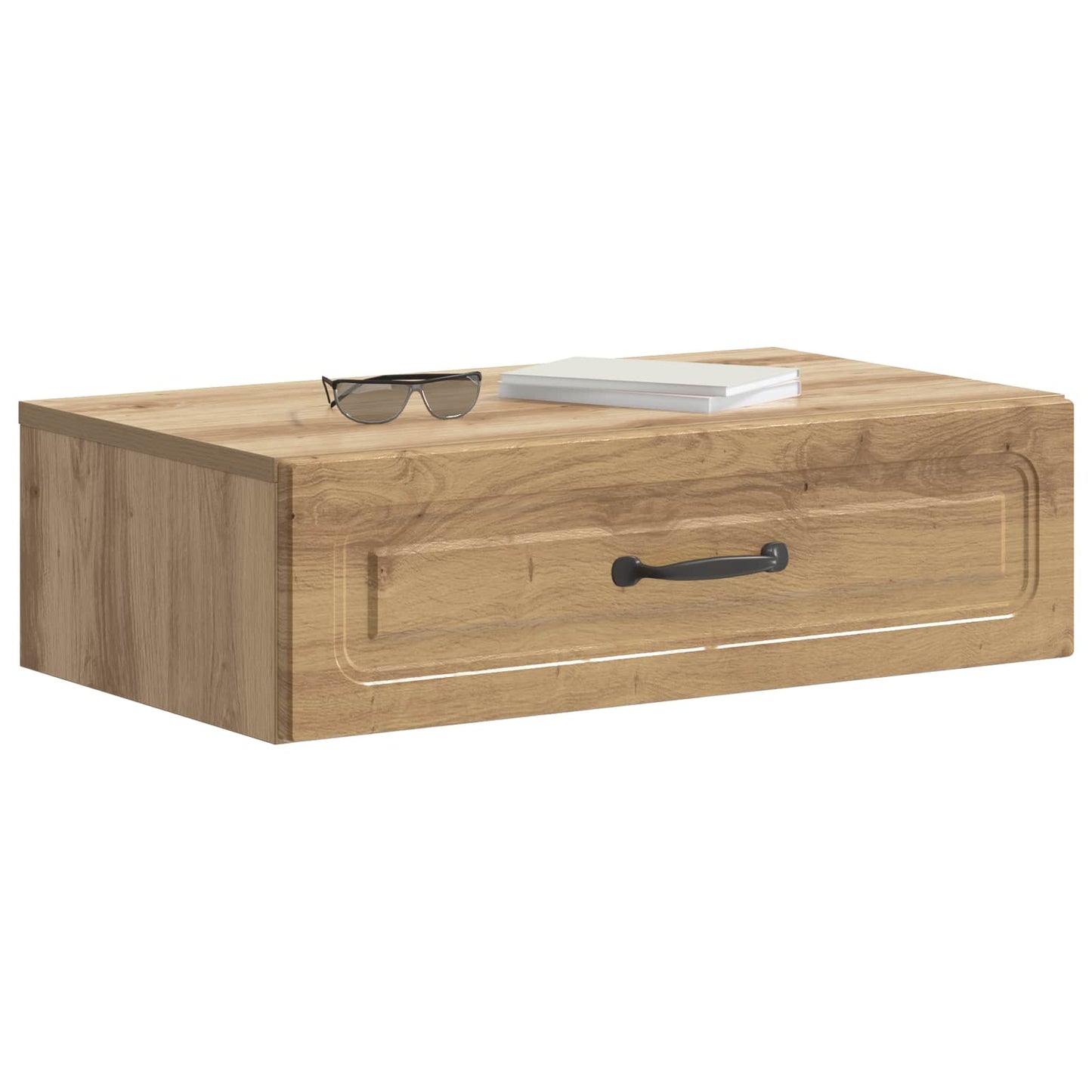 Vegghengt Sidebord 59 x 34,5 x 17 cm Konstruert tre Artisan eik