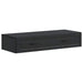 Vegghengt Sidebord Svart 87,5 x 34,5 x 17 cm Konstruert tre
