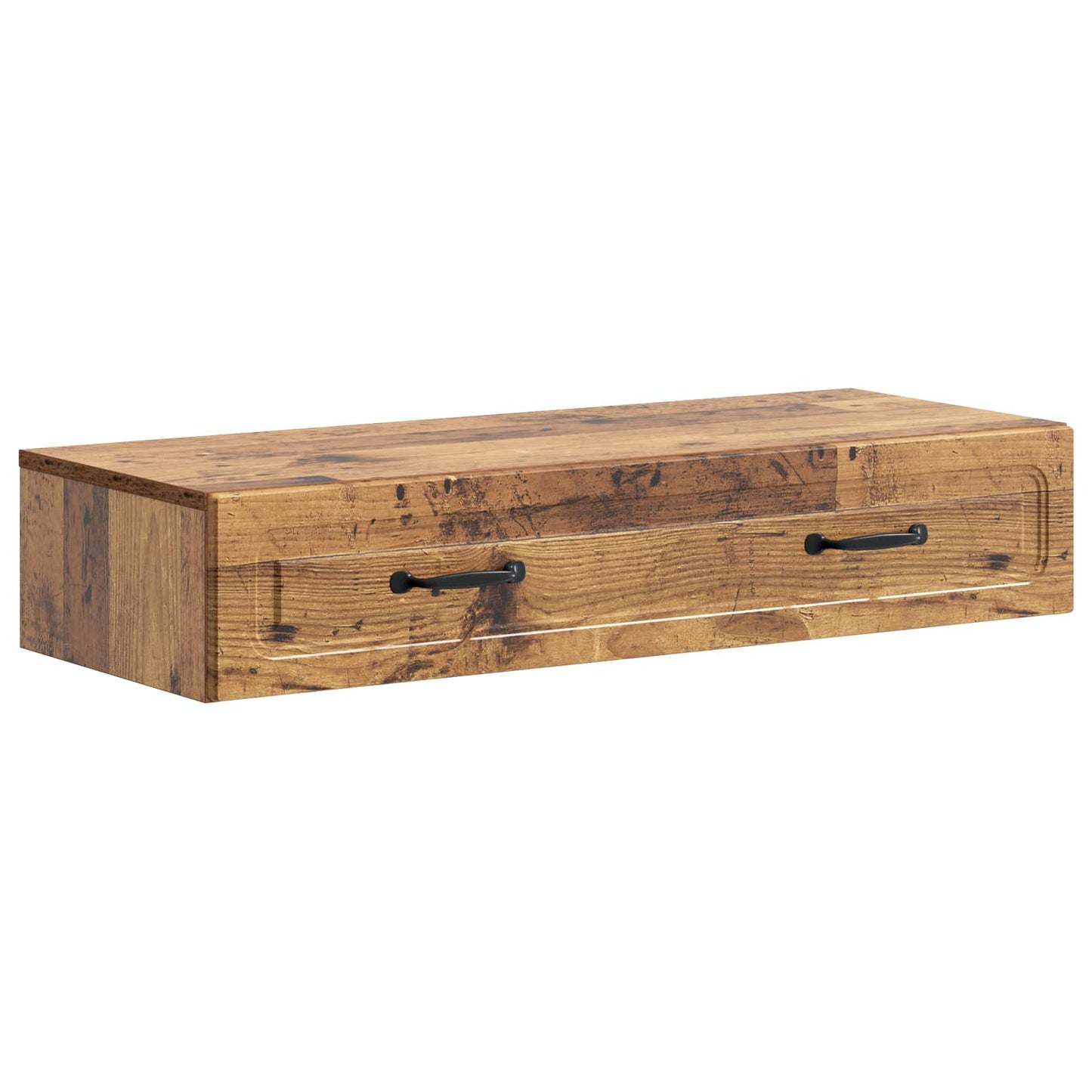 Vegghengt Sidebord Gammelt tre 87,5 x 34,5 x 17 cm