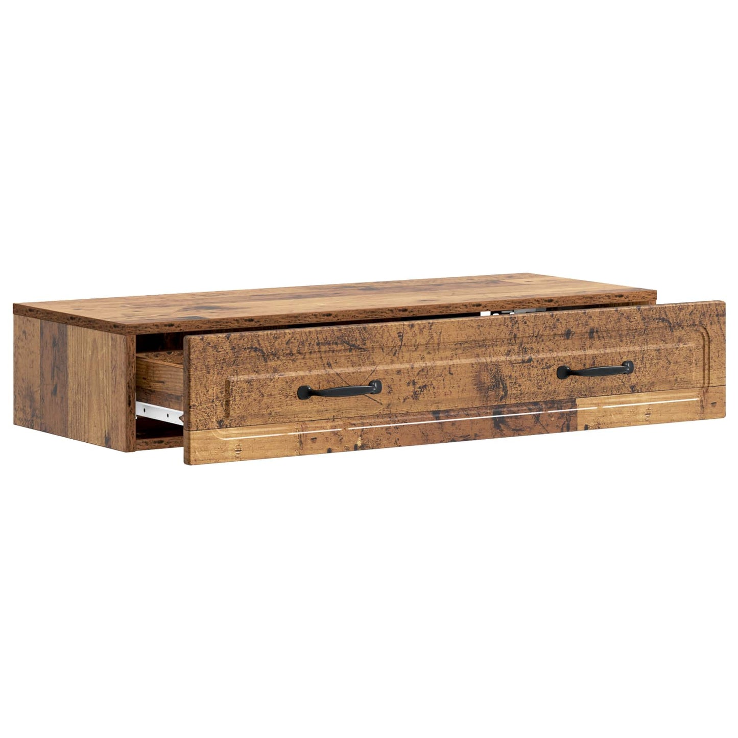 Vegghengt Sidebord Gammelt tre 87,5 x 34,5 x 17 cm
