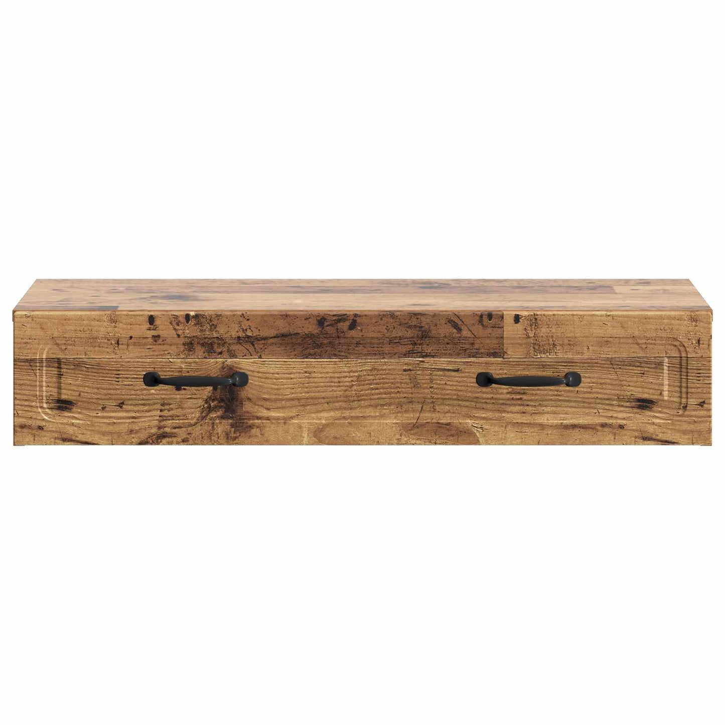 Vegghengt Sidebord Gammelt tre 87,5 x 34,5 x 17 cm