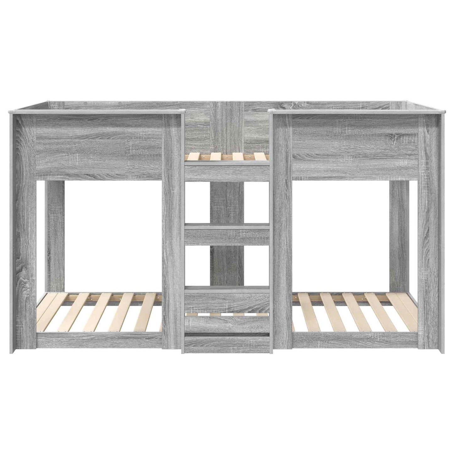 Køyeseng for Barn Grå Sonoma 75 x 190 cm Konstruert tre